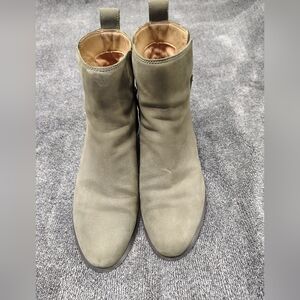 Vionic Olive Ankle Boots